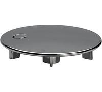 Pop Up Plug Universal Waste system cover 75mm Plastic Chrome Viega