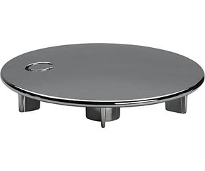 Viega Domoplex Chrome-Plated Cover Hood, Diameter: 75 mm, Model: 6930.0 Compatible with Domoplex 52 mm Viega Drain Set Vertical/Horizontal