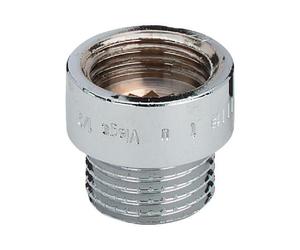 Viega Faucet Extension 3526 In G1/2 X 15Mm Brass Chrome Plated