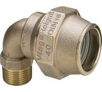 Viega Gunmetal Elbow connector with external thread 50x1x1/2mm Model 9021