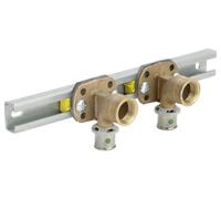 Viega Installation Unit With SC Sanfix 2141 In R1/2 X 16Mm Red Brass