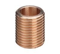 Viega Nipple 3531 In G1 1/4 Red Brass