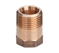 Viega Reducing Nipple 3243 With Internal Cone In G1/2 X Rp3/8 Red Brass