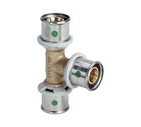 Viega T-Piece With SC Sanfix P 2118 In 50X32X50Mm Red Brass