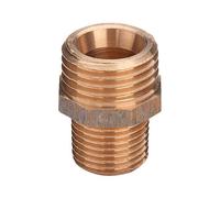 Viega Threaded Connector 3246 In G1/2 X R3/8 Red Brass