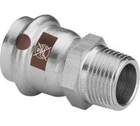 Viega Transition Piece With SC Temponox 1711 In 15Mm X R3/8 Stainless Steel