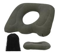 ViEinkaufen Inflatable Donut Pillow, Hemorrhoid Ring Cushion, Portable Inflatable Donut Cushion Seat Anti-Decubitus Pad For Tailbone, Sciatica, Bed Sores, Postpartum Pregnancy