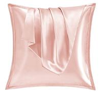 Vielit 2 Pack Satin Pillowcase for Hair and Skin,Soft as Silk Pillowcases for Hair and Skin,Easier Care than Silk Pillow Case Rose Pillowcases for 80x80cm Pillow Envelope