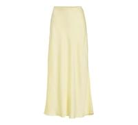 Vila Midi Skirt VIELLETTE High Waist 40, Pastel Yellow, 40