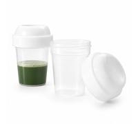 Vienberg 1 x Mini Matcha Shaker 20 ml, for Matcha, Hojicha & Ube Latte, Compact Tea Shaker with Screw Lid, 7.5 cm, Made in Japan