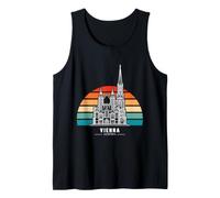 Vienna Austria St. Stephen’s Cathedral Vintage Sunset Tank Top