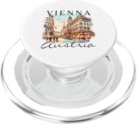 Vienna Austria Traveling Trip Souvenir Meet Me In Vienna PopSockets PopGrip for MagSafe