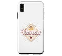Vienna Austria Vintage Design with Viennese Coffee Souvenir Case for iPhone XS Max
