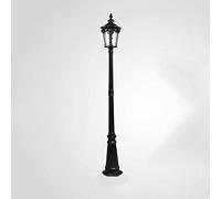Vienna Garden Landscape High Pole Post Light IP55 Waterproof Lawn Retro Outdoor Post Lamp Exterior Courtyard Decorative Corridor Pillar Lantern Lighting E27