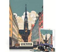 Vienna Jigsaw for Teenagers1000 Pieces Brain Exercise Soothing Downtime Precision Cut Festive Gift (50x75cm)