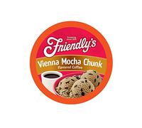(Vienna Mocha Chunk, 40 Count) - Friendly's Single-Cup Coffee for Keurig K-Cup Brewers, Vienna Mocha Chunk, 40 Count