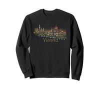 Vienna Night Austria Travel Souvenir Panorama City Gift Sweatshirt