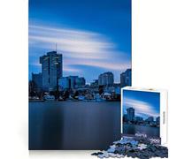 Vienna Skyline at Dusk Jigsaw Puzzles1000 Pieces Logic Practice Calm Distraction Clean Edges Festive Present (50x75cm)