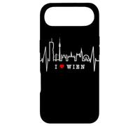 Vienna Skyline Heartbeat Austria Heart I Love Wien Case for iPhone Air