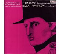 Vienna State Opera Orchestra / Maurice Abravanel - Tchaikovsky: 1812 Overture, Capriccio Italien, Rimsky-Korsakov: Capricio Espagnol [LP]