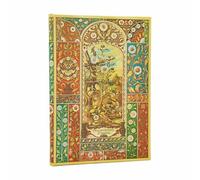 Paperblanks Midi Lined Hardcover Journal Viennese Fruit (Vox Botanica) Elastic Band Closure