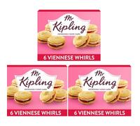 Viennese Whirls 3 packs of 6 Mr Kiplings (3 Boxes of 6)