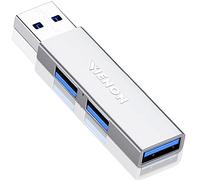 VIENON Aluminium 3-Port USB 3.0 Hub for Laptops, Desktops, Gaming Consoles, Flash Drives, Hard Disk Keyboards, Mice, Printers, Cameras, Card Readers, Cellphone OTG Adapter, USB Fan, Cables
