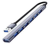 VIENON USB Hub 3.0 with 7 Ports, Aluminium USB 3.0 Hub USB Splitter USB Extender for for Laptop, PC, MacBook, Mac Pro, Mac Mini, iMac, Surface Pro and More