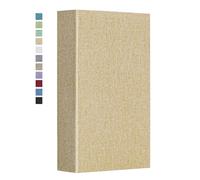 Vienrose Linen Photo Album 6x4 300 Pockets Photobooks Khaki Page Large Capacity Picture Albums for Valentine Wedding Christmas Birthday