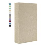 Vienrose Linen Photo Albums Slip in 6x4 300 Pockets Photobooks Black Page Large Capacity Picture Albums for Valentine Wedding Christmas Birthday