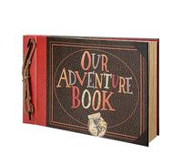 Vienrose Our Adventure Book, Up Scrapbook DIY Memory Journal, 40 Pages
