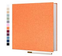 Vienrose Photo Album Self Adhesive 4x6 5x7 3x5 8.5x11 Scrapbook Album DIY Scrap Book with A Metallic Pen