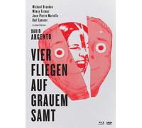 Four Flies On Grey Velvet (1971) : UNCUT 3-Disc Limited Edition Mediabook (Blu-ray+DVD)