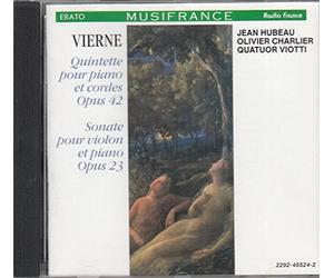 Vierne: Piano Quintet / Violin Sonata