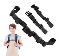 Vierone 2 Pcs Chest Strap for Backpack Adjustable Backpack Chest Strap with Quick Release Buckle Secures Chest Belt with Buckle Backpack Straps for Kids And Adult Hiking And Jogging