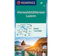Vierwaldstätter See - Luzern 116 *10 GPS wp komp.: Wandelkaart 1:40 000