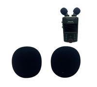 VIERYCIY Dead Cat Wind Muff Pop Filter For Tascam X6 X8 Headset Windscreen Microphone Foam Covers For Tascam X6 X8 (Black)