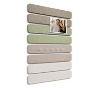 Vieshful 8 Pack Felt Strip Bulletin Board 33x5cm, Cork Board Alternative