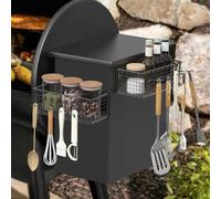 viespe 2 Pack Magnetic Storage Bin for Traeger Smoker Grills, Outdoor Smoker Accessories for Traeger Pro 575, Pro 780, Pro Series 22, Pro Series 34, Ironwood 650, Ironwood 885