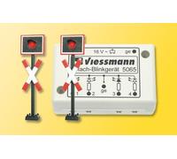 Viessmann 5801 St.Andrew's cross Diagonal Cross,2 Piece + Flashing Electronics,N