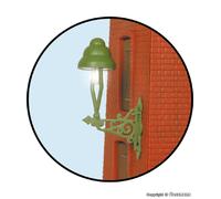 VIESSMANN 6013 HO Scale Wall Lamp Era II Mm. 16 (Warm White Led)