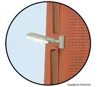 VIESSMANN 6489 Scale N Modern Industrial Wall Lamp (White Led)