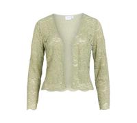 Vila Women's Viestea Lace L/S Cover Up/Bm/Dc Blouse, Swamp, 10