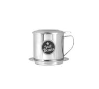VietBeans Vietnamese Coffee Filter - Stainless Steel, 100 ml, 1 Cup, No Filter Required, Reusable, Dishwasher Safe