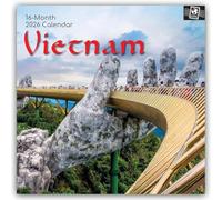 Vietnam 2026 - 16-Monatskalender: Original The Gifted Stationery Co. Ltd [Mehrsprachig] [Kalender]