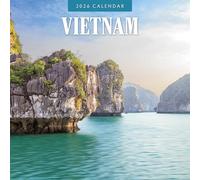 Vietnam - 2026 Square Wall Calendar - by Red Robin Publishing