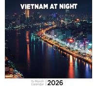 Vietnam At Night 2026 Calendar: Lantern-lit streets and evening beauty in bustling towns