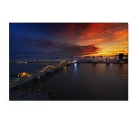 Vietnam Dragon Bridge Da Nang Jigsaw Puzzle 1000 Piece Game Artwork Travel Souvenir 70x50cm