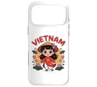 Vietnam Flag Culture Pride Cute Girl Vietnamese Outfit Kids Case for iPhone 17 Pro Max