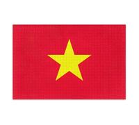 Vietnam Flag Puzzle 500 Pieces Adult Challenging Puzzles Perfect for Game Nights